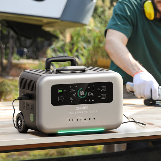 Zendure 2096Wh Portable Power Station / Fastest Recharge IoT Solar