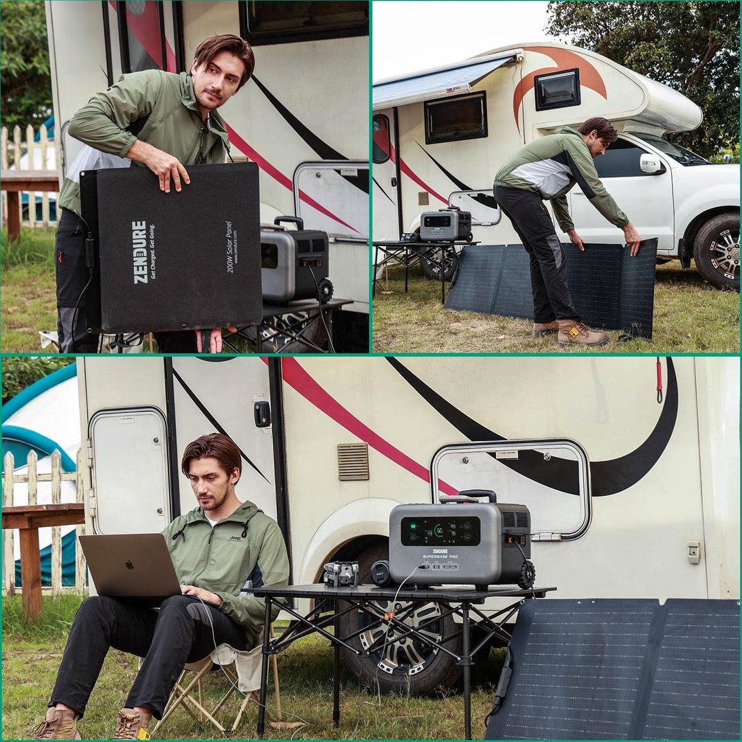 Zendure 2096Wh Portable Power Station / Fastest Recharge IoT Solar