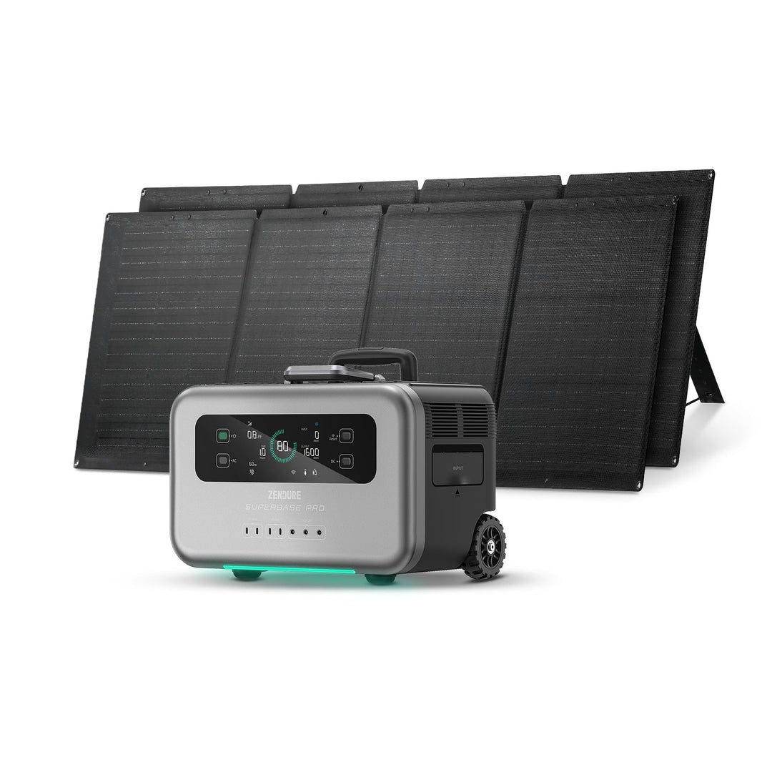ポータブル電源　ZENDURE Super Base Pro 1500 Zendure 2096Wh Portable Power Station / Fastest Recharge IoT Solar