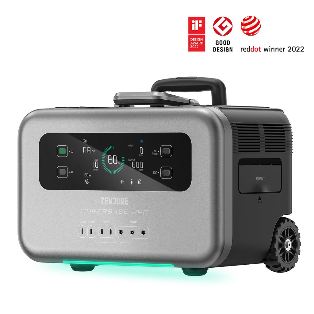 Zendure 2096Wh Portable Power Station / Fastest Recharge IoT Solar